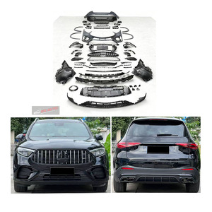 Difusor Trasero para Parachoques de Coche, Rejilla para Mercedes Benz 2023+ X254 Clase GLC GLC 200 260 <span class=keywords><strong>300</strong></span> a GLC63 AMG - Product Image 1