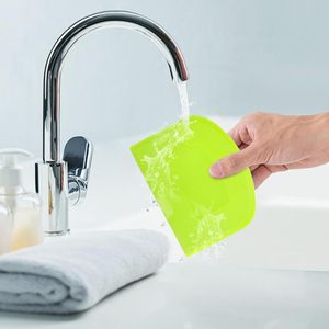 Nhựa linh hoạt bát <span class=keywords><strong>scraper</strong></span> bột Cutter cho nướng bánh bột <span class=keywords><strong>scraper</strong></span> băng ghế dự bị <span class=keywords><strong>scraper</strong></span> cho nướng bánh PE - Product Image 4