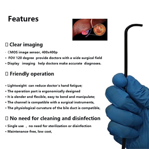 Coledocoscopio Flexible Desechable <span class=keywords><strong>para</strong></span> CPRE, 400x400 HD, Detección de Cálculos, 2100 mm, con Cuatro Direcciones, <span class=keywords><strong>para</strong></span> Veterinaria - Product Image 5