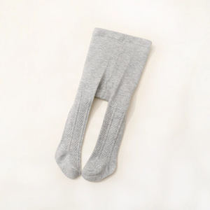 Set di 3 <span class=keywords><strong>Collant</strong></span> Invernali <span class=keywords><strong>in</strong></span> Maglia per Bambine, Motivo Tinta Unita, Antibatterici, Calzamaglia Comoda per Neonati - Product Image 3