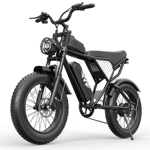 Q20MIni Mtb E Bike 20" 48V 15Ah Fat Tire Dirt Mountain EBike for Adults Q20 Eu US Warehouse Commute E-rowe - Product Image 1