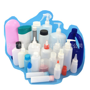 Bouteille en plastique ronde Chuncheng 100 ml avec bec verseur pointu pour emballage de peinture et de peinture au sable - Product Image 3
