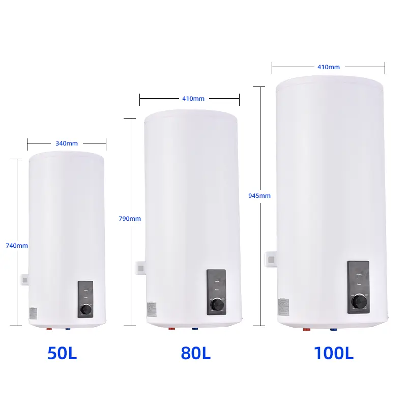 무료 샘플 2KW 80L 전기 온수기 탱크 인스턴트 전기 온수기 신상품 온라인 할인 계속