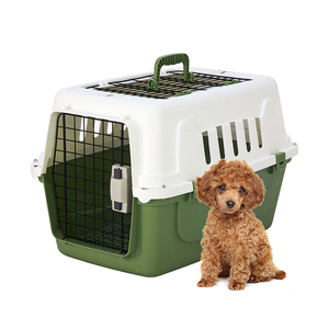 กระเป๋าใส่สัตว์เลี้ยงแบบพกพา ได้รับการรับรองจากสายการบิน ทนทาน พับได้ ขนาดเล็ก เหมาะสำหรับเดินทาง สำหรับแมว สุนัข ประตูด้านหน้า ทำจากพลาสติก แบบพับได้ - Product Image 4