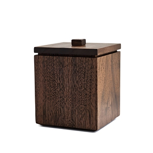Wooden Spice <b>Jar</b> <b>Storage</b> Container Wooden Lid 250mL Capacity Eco-Friendly Durable Seasoning Canister <b>for</b> <b>Kitchen</b> Countertop - Product Image 1