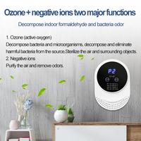 Générateur d'ozone d'air Pet House Smart Air Purifier Désodorisation Déodorant pour Chat Litière Chambre Chat Produits Avec Écran Tactile
