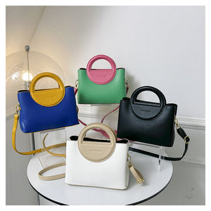 Retro Soft PU Leather Women's Large Capacity <b>Shoulder</b> Messenger Bag Single <b>Strap</b> Fashionable Zipper Cute Portable Tanjing - Product Image 3