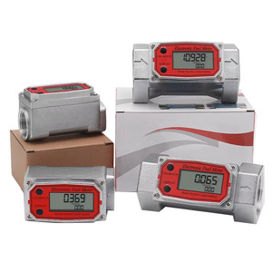 Турбинный расходомер Cavitt с защитой от помех, из алюминиевого сплава, точность 0,5% для дизельного топлива, бензина, метанола, керосина, воды - Product Image 3