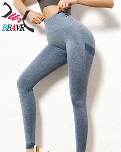 <b>Women's</b> High Waist Yoga Leggings Capris Pants Close Fitting <b>Running</b> Fitness GYM Yoga Pants Leggings for <b>Women</b> - Product Image 2