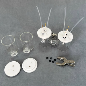 תא אלקטרוליטי מסוג H עם ממברנת יונים ניתנת להחלפה ועיצוב אטום מחומר זכוכית תוצרת סין - Product Image 5