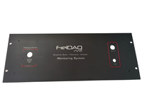 Support d'affichage à niveaux en tôle noire thermolaquée sur mesure, fabrication CNC, pliage et poinçonnage, support d'étagère métallique