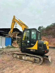 Excavatrice hydraulique d'occasion Hyundai Robex 60W-7 d'origine, 6 tonnes, petite excavatrice sur roues avec moteur et pompe 60W-8 60W-9 - Product Image 2