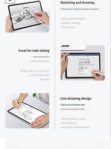 ปากกาสไตลัส iPad 2268 พร้อมจอแสดงผล LED ป้องกันการสัมผัสโดยฝ่ามือ รองรับการเอียง แม่เหล็กดูดติด ใช้งานได้กับ Apple iPad 2018-2026 - Product Image 6