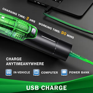 Recortadora de Barba y Vello Facial Premium con Envío <span class=keywords><strong>GRATIS</strong></span>, Ajustable en 20 Longitudes, IPX6, Todo en Uno, Recortadora de Barba y Vello con Aspiradora - Product Image 6