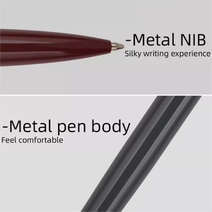 TTX Bút Bi Kim Loại Cán Mờ Mịn Sang Trọng Thanh Lịch Văn Phòng Doanh Nhân Bút Bi Có Tay Cầm Thoải Mái - Product Image 6