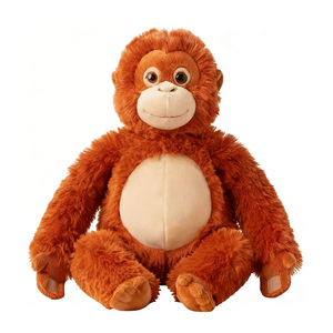 Figuras Realistas de Gorila y Simio, Juguetes de Peluche Súper Suaves, Rellenos de Algodón PP, Muñecos de Mono Pequeños, Regalos Populares - Product Image 2