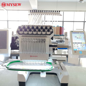 Universal Automatic Extensive Embroidery Functions MFS1500 Compatibility MYSEW Industrial Multi Needle Sequin Embroidery <b>Machine</b> - Product Image 3