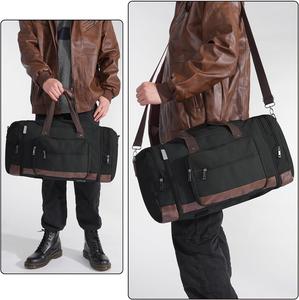 Haute qualité épaule hommes designer voyage bagage sac bandoulière hommes fourre-tout Polyester sac à main polochon sacs de sport - Product Image 3