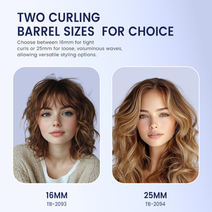 <span class=keywords><strong>PRITECH</strong></span>, rizador automático recargable con ondas de playa de calentamiento rápido, rizador de pelo giratorio automático inalámbrico con Batería grande para viajes - Product Image 4