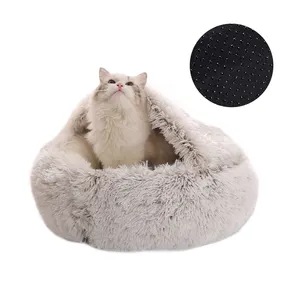 kanepe kedi yatak Suppliers-En çok satan yüksek kaliteli kedi desen kanepe kılıfı akıllı kedi yatak kapalı pet yatak kapağı