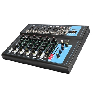 Mini consola mezcladora <span class=keywords><strong>de</strong></span> Audio profesional <span class=keywords><strong>de</strong></span> 7 vías, controlador <span class=keywords><strong>de</strong></span> <span class=keywords><strong>DJ</strong></span> <span class=keywords><strong>de</strong></span> Karaoke F7 barato, Material <span class=keywords><strong>de</strong></span> Metal - Product Image 3