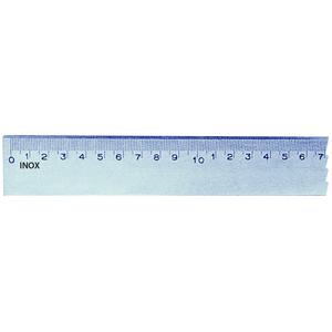 Regla milimétrica de acero inoxidable TTAKE SM7400060120004, sin bisel. Divisiones milimétricas - Product Image 4
