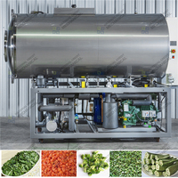 Lyophilisateur industriel pour fruits et légumes, machine de séchage par congélation pour riz, aubergine, taro, gingembre