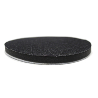 Tampon en jean noir grain 2000 pour l'enlèvement de la peau d'orange pour les polisseuses et les tampons de voiture Lot de 2 pièces