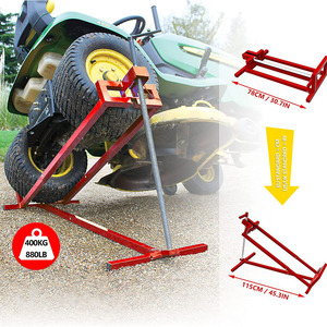 AromaNano 880 Lbs Ride on Lawn Mower <span class=keywords><strong>Cric</strong></span> Lift utilisation pour tondeuses à gazon et tracteurs de jardin Outil d'entretien télescopique - Product Image 2