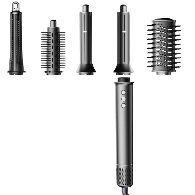 High-Speed Ionic Auto-Curl Volumizing Hair Dryer with Brushless Motor 1200W 3 Speeds & Multi-Styling Choices