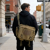 Sac à dos de randonnée grande capacité, résistant à l'usure, imperméable, réglable, en nylon, tendance, prix d'usine