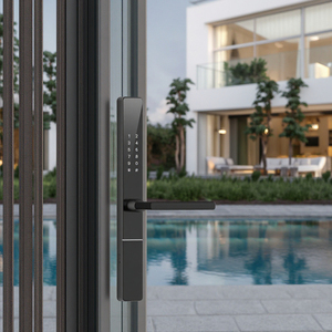 Tốt nhất NFC vân tay không dây nhà thông minh khóa cửa văn phòng vật liệu nhôm loại chìa khóa mật khẩu dữ liệu kính cửa gỗ-cho khách sạn - Product Image 4