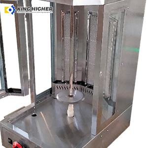 Máquina comercial de shawarma de gas con 3 quemadores, sistema automático de Doner <span class=keywords><strong>Kebab</strong></span> vertical de acero inoxidable para uso en restaurantes - Product Image 5