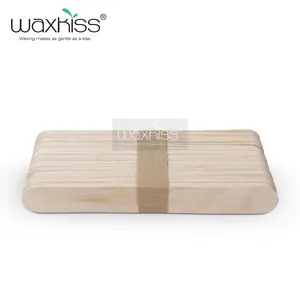 Waxing Accessories Wooden Spatulas Disposable Waxing Sticks Depilatory Wax Wooden Stick