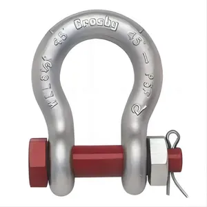 NBHC001SH Heavy Duty Safety Anchor Shackles Good Price And High Quality US Type Bow Shackle G2130