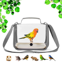 Sac de transport portable pour oiseaux - Sac à dos léger et sécurisé pour perroquets, pigeons et petits animaux de compagnie en extérieur