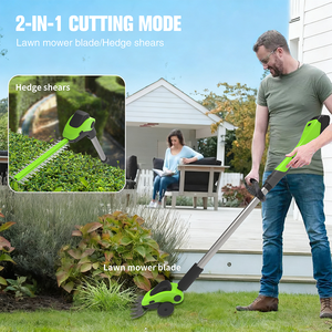 F.EAS Y.D 21V Li-ion <span class=keywords><strong>Batterie</strong></span> Puissant Brossé Ajuster Poignée Longue Portée Électrique 2in1 Sans Fil Pole Hedge Trimmer - Product Image 3