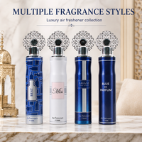Vente en gros de vaporisateurs d'ambiance arabes de 300 ml, parfum longue durée, senteur arabe, vaporisateur d'air frais pour tapis de prière, canapé