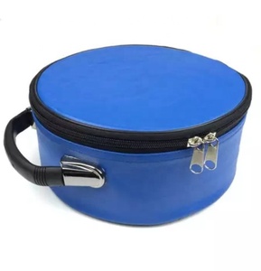 Freemason Masonic Apron Leather Hard <b>Briefcase</b> / Masonic Hat Cap Crown case Blue - Product Image 2