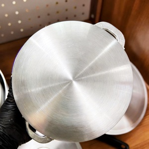 Batterie de cuisine en aluminium épaissi de 12 pièces, grande capacité, comprenant casseroles, faitouts et poêles avec couvercles, marmite à soupe de cuisine <span class=keywords><strong>QQ</strong></span> - Product Image 4