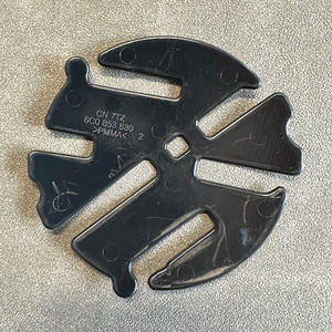 Set 2 Pezzi Emblema Griglia Anteriore <span class=keywords><strong>Nero</strong></span> Lucido + <span class=keywords><strong>Logo</strong></span> Posteriore per <span class=keywords><strong>Volkswagen</strong></span> Polo 6R 6C 2006-2018 - Product Image 1