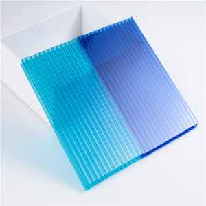 Placa de <span class=keywords><strong>Policarbonato</strong></span> Celular de Doble Pared Transparente de 8mm y 10mm para <span class=keywords><strong>Claraboya</strong></span> - Product Image 1