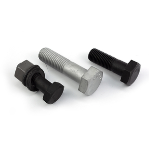 M16 M20 M22 M24 Anti-Vibration Class 8.8 Carbon Steel HDG Structure Hex <b>Bolt</b> with Nuts for Telecommunication <b>Tower</b> - Product Image 5