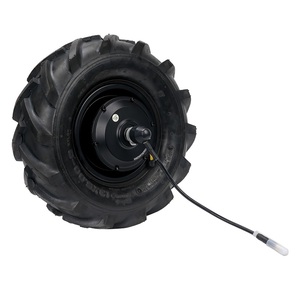 High Torque 230n.m Single Shaft 500w Hub Motor Wheel Motor Brushless Geared Motor for Agriculture - Product Image 5