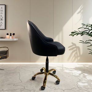 बमबारी थोक सस्ते सौंदर्य सैलून फर्नीचर समायोज्य ऊंचाई पेडिक्योर स्टूल टेक्नीशियन कुर्सी बैकरेस्ट के साथ - Product Image 4