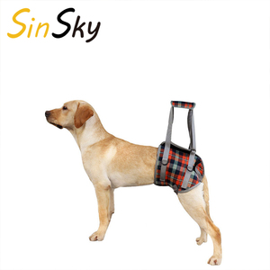 SinSky Hunde-Unterstützungsbänder Hund Hinternbein Hilfsgürtel Haustier-Rehabilitationsliftweste einstellbare Riemen für Behinderte Hunde - Product Image 4