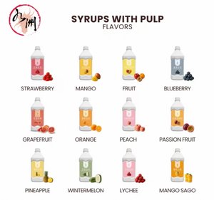 น้ำเชื่อมรสเกรปฟรุตแดงพรีเมียม รสหวานบริสุทธิ์ 2.5 กก. ฉลาก HALAL/HACCP สำหรับปรุงรสชาผลไม้สด - Product Image 4