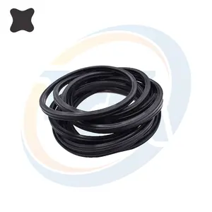 Non-standard Or Custom Molded Nitrile Rubber X-ring Fkm Ffkm Hnbr Silicone X Ring Seal