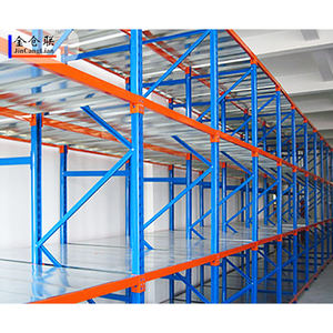 رفوف مستودع المرآب الصناعي متعدد المستويات رفوف معدنية طويلة المدى تخزين رفوف حديدية - Product Image 4