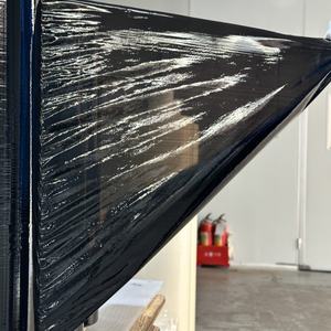 Настраиваемая черная стрейч-пленка из LLDPE 50 см x 300 м — Промышленная упаковочная пленка повышенной прочности, устойчивая к разрывам - Product Image 1